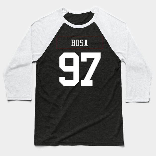 Nick Bosa 49ers Baseball T-Shirt by telutiga